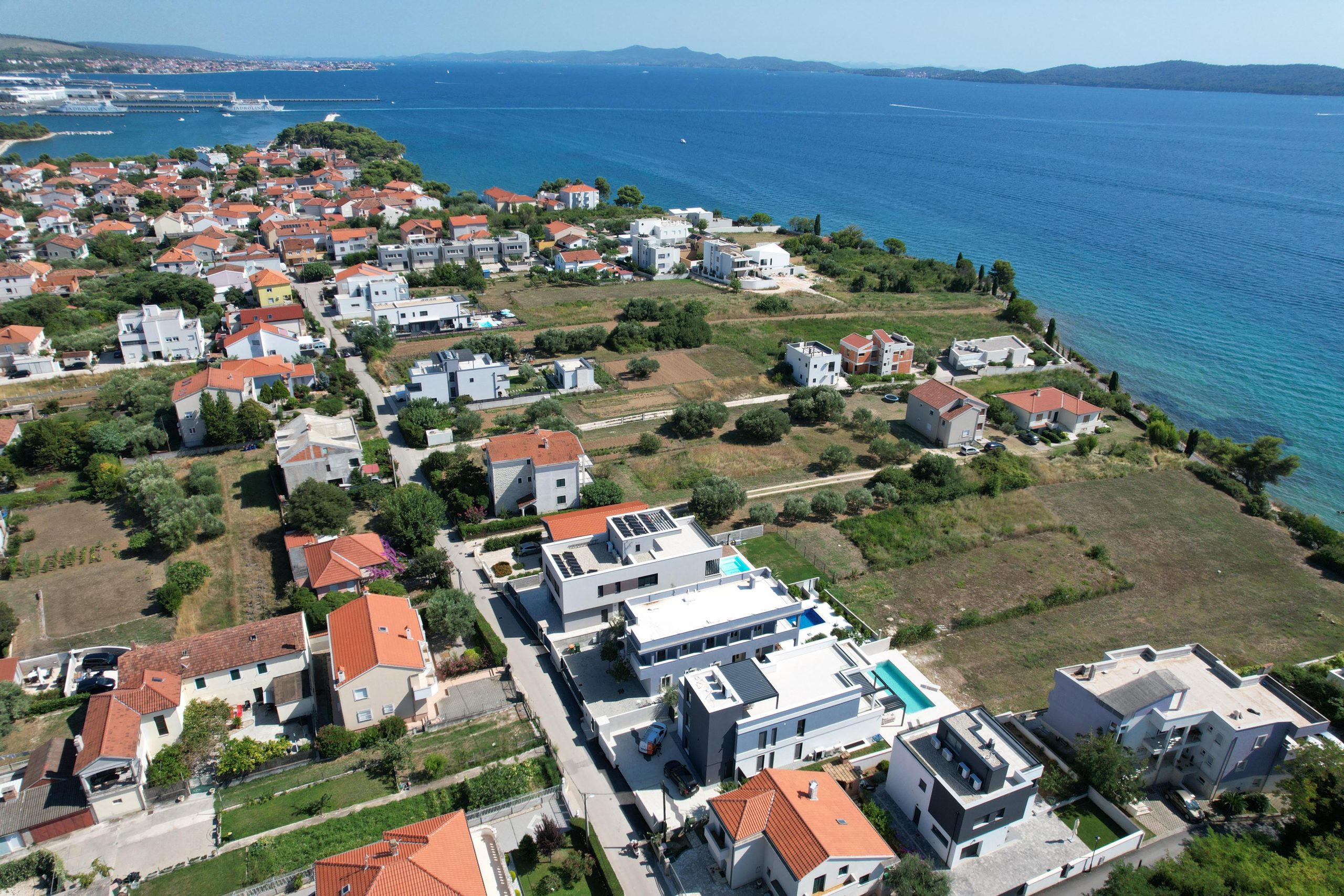 Villa Karma Zadar Pogled more